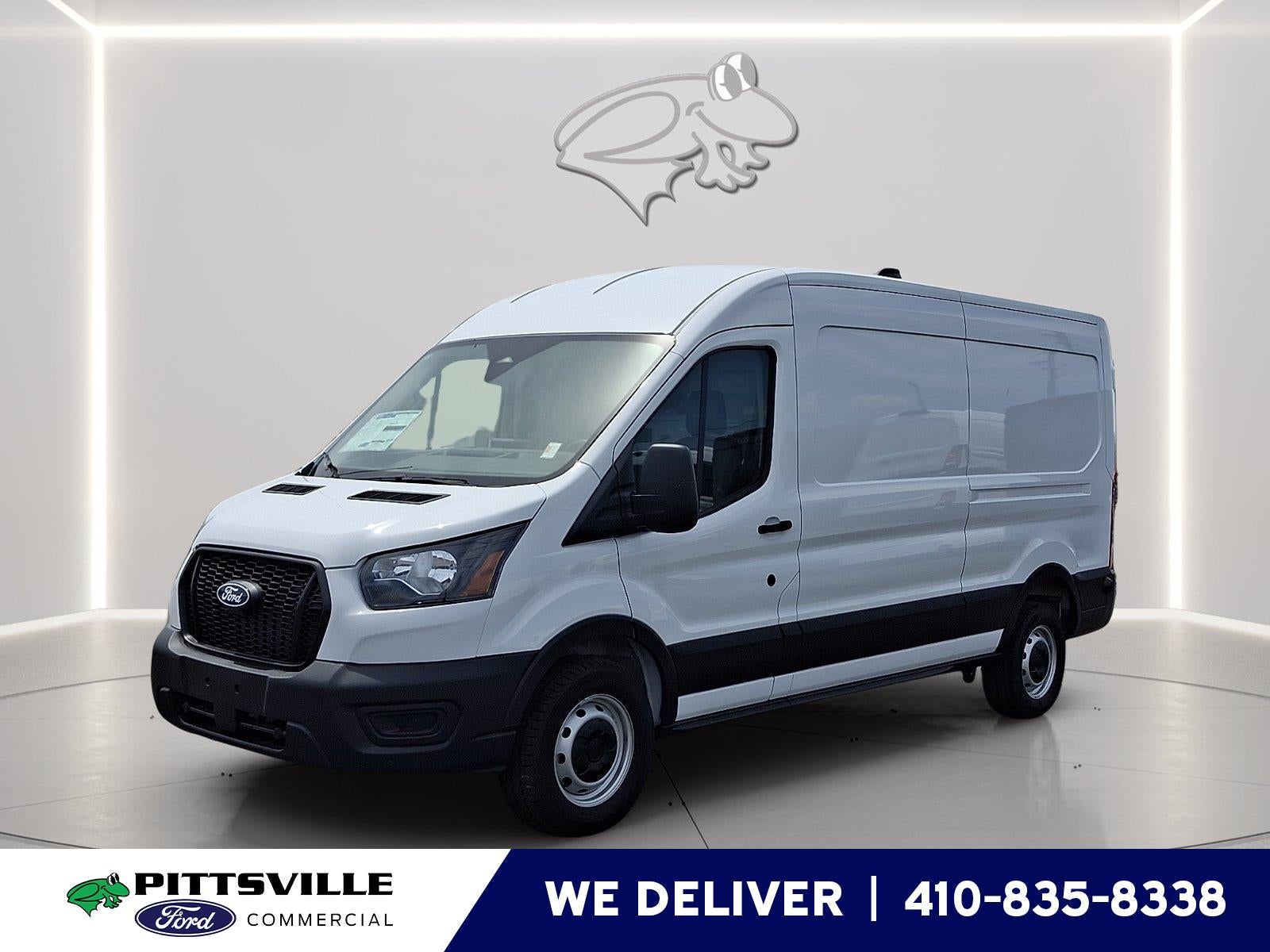 2026 Ford Transit Cargo Van Cargo Van in Oxford White — front three-quarter view