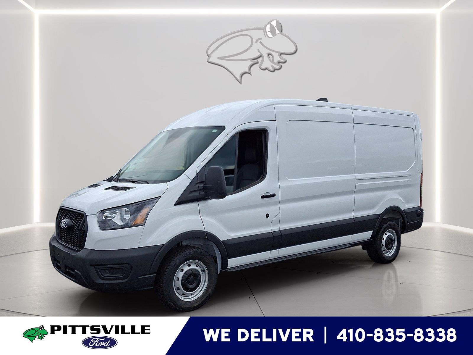 2026 Ford Transit Cargo Van Cargo Van in Oxford White — front three-quarter view