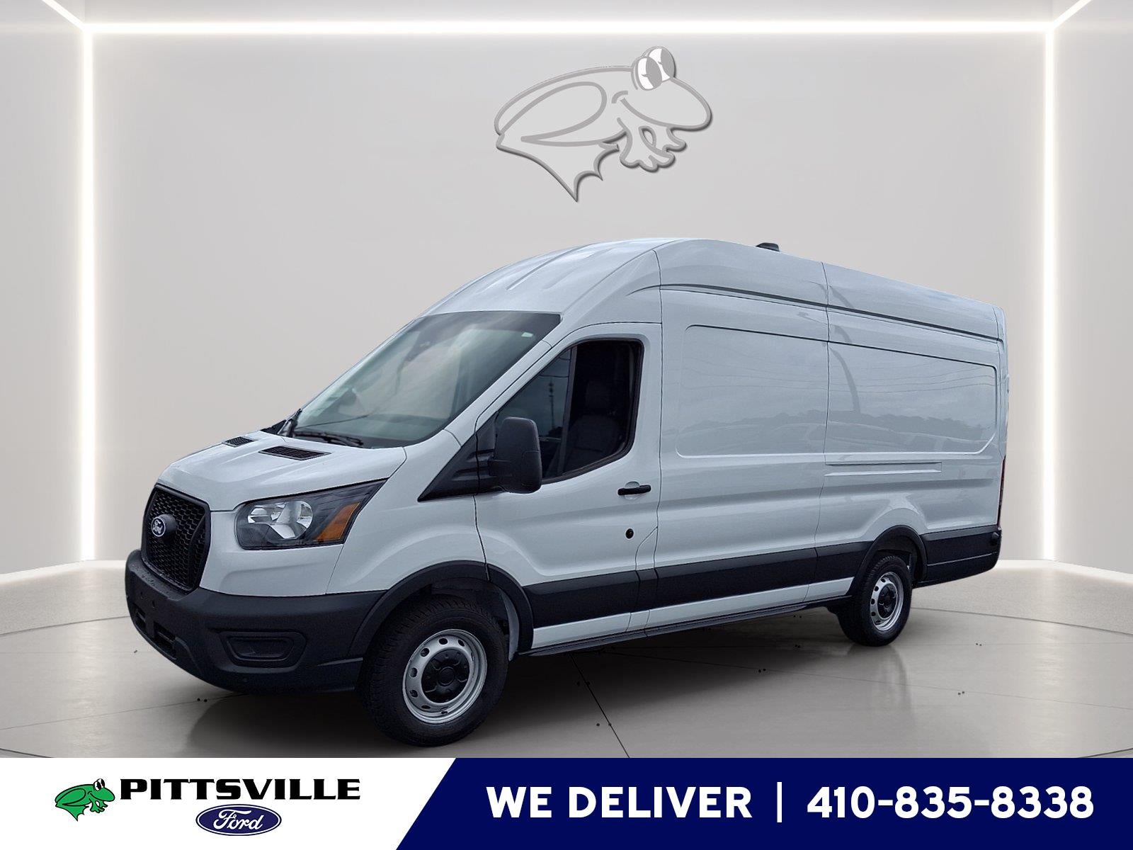 2026 Ford Transit Cargo Van Cargo Van in Oxford White — front three-quarter view