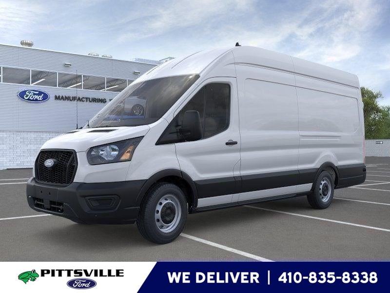 2026 Ford Transit Cargo Van Cargo Van in Oxford White — front three-quarter view