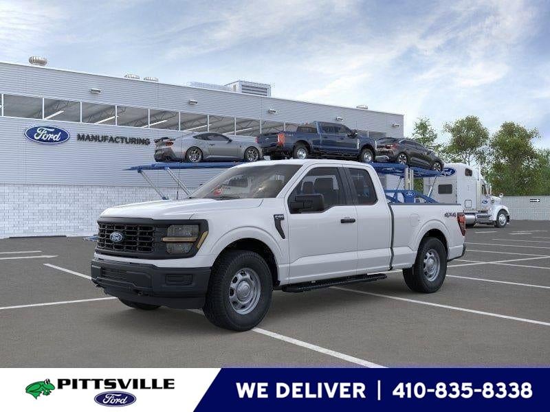 2026 Ford F-150 XL in Oxford White — front three-quarter view