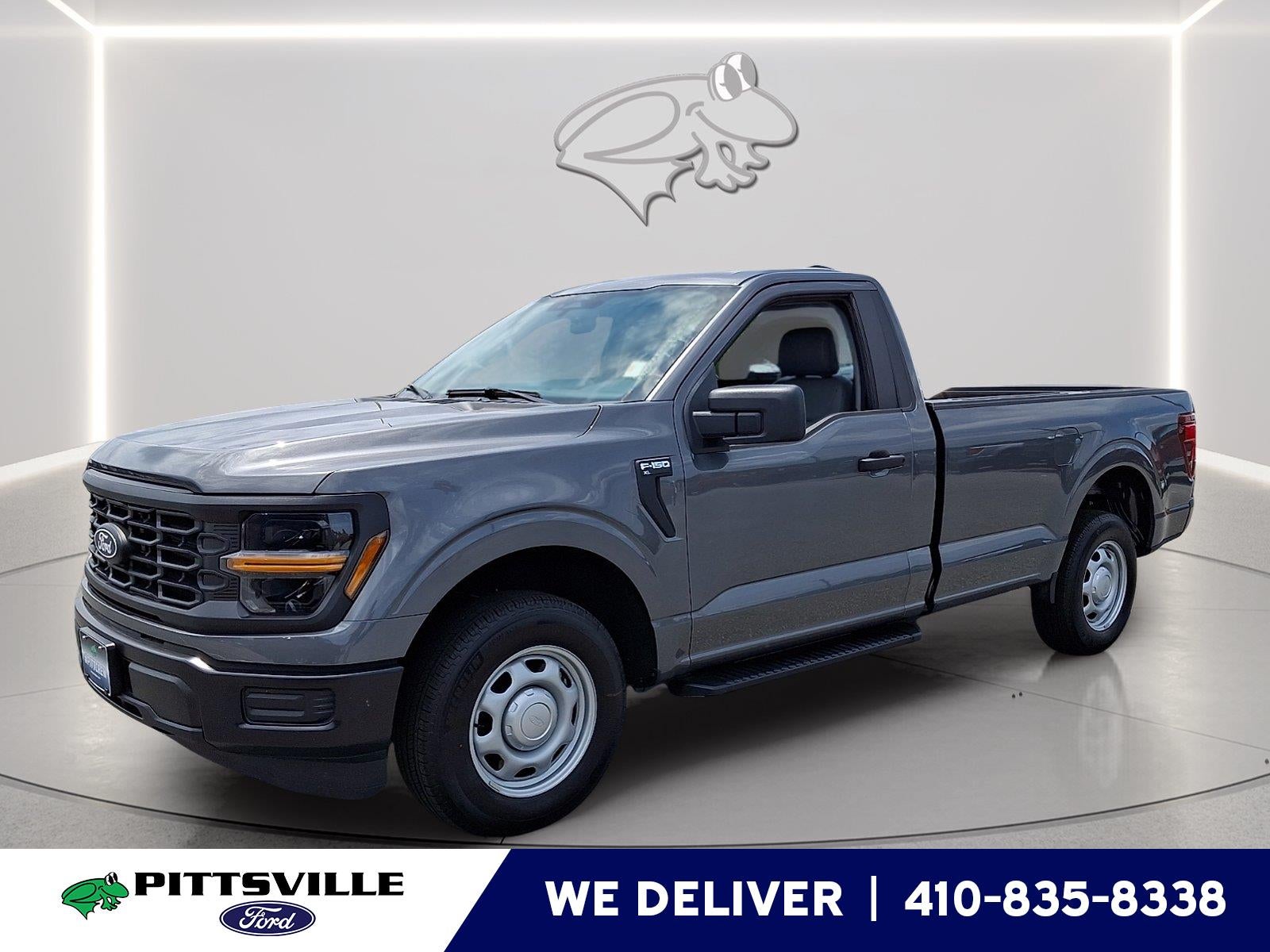 2026 Ford F-150 XL in Carbonized Gray — front three-quarter view